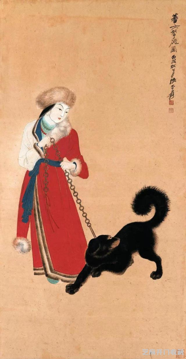 张大千仕女（大图）