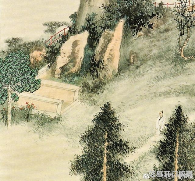 张大千《青山別墅》