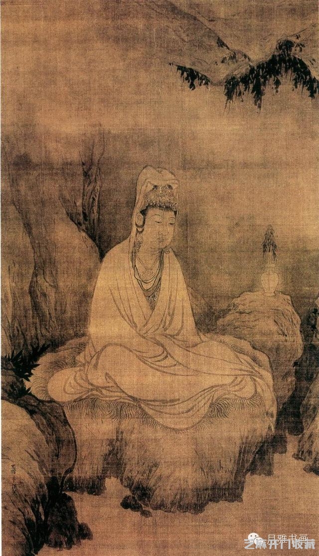文人写意画的先驱：僧法常（南宋）