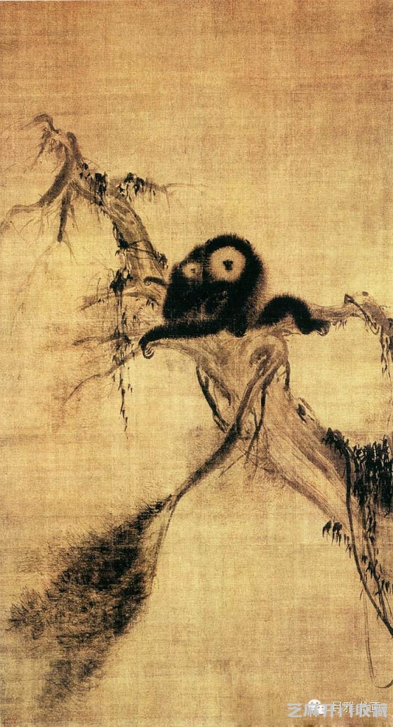 文人写意画的先驱：僧法常（南宋）