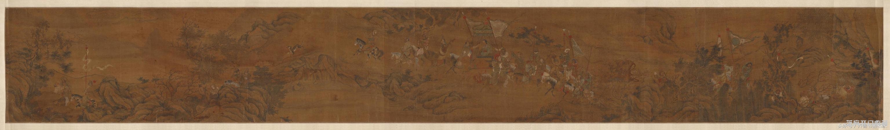 擅人物、蕃马、走兽，多描绘西北少数民族生活——陈居中
