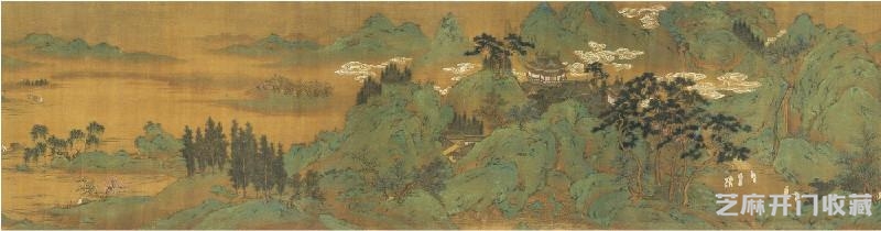 南宋 陈居中 桃源仙居图卷