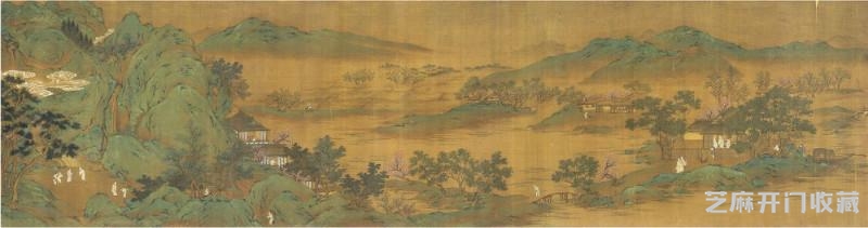 南宋 陈居中 桃源仙居图卷