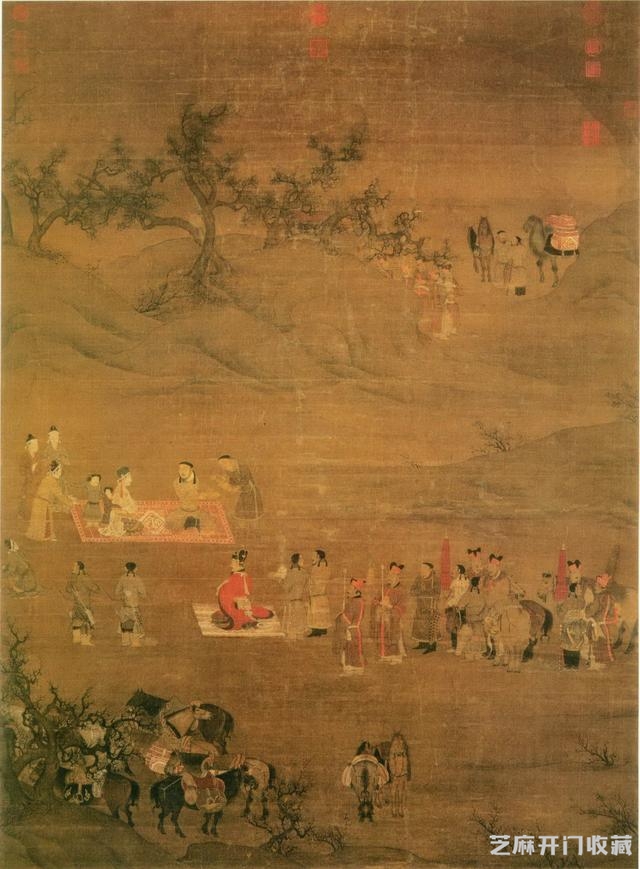 两宋人物第一神品——南宋 陈居中绘画作品