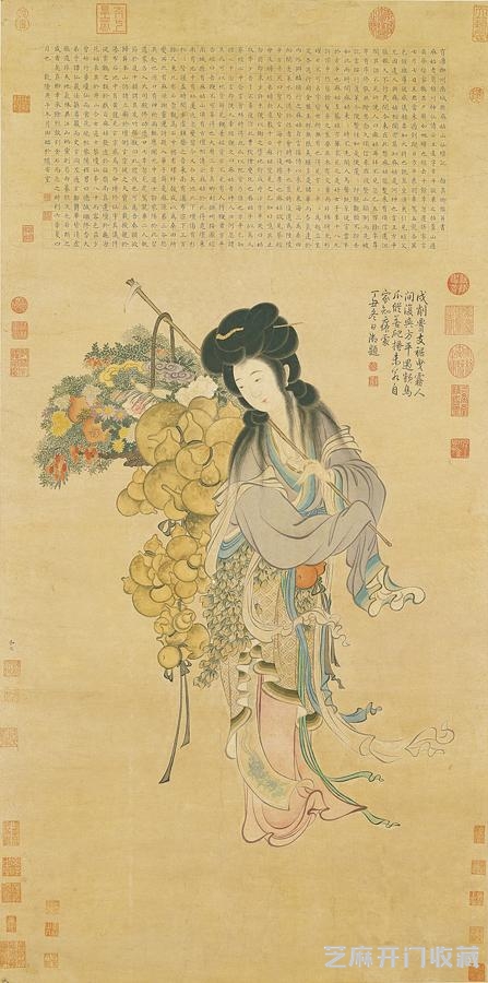 画麻姑仙像唐风图等作品集 马和之 宋代