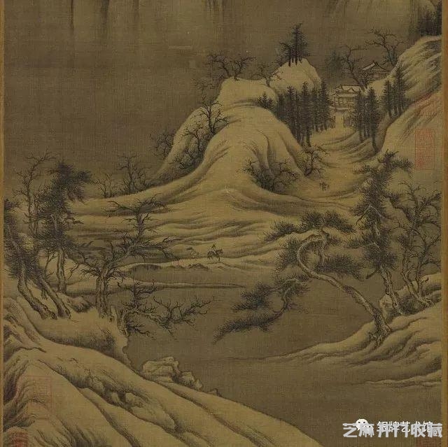 台北故宫博物院藏丨北宋巨然：雪图