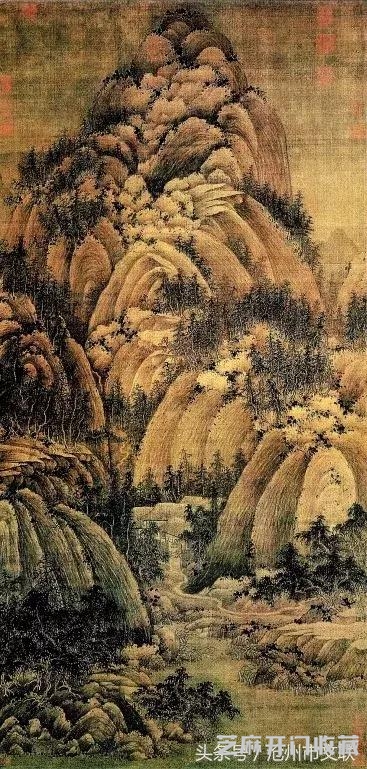 宋·巨然——秋山问道图