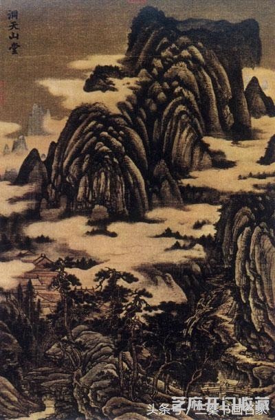 北宋四大山水画家董源关仝荆浩巨然作品真假鉴赏！赝品陶渊明归隐
