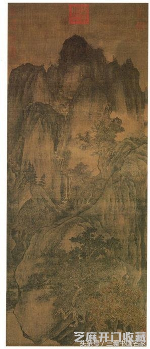 北宋四大山水画家董源关仝荆浩巨然作品真假鉴赏！赝品陶渊明归隐