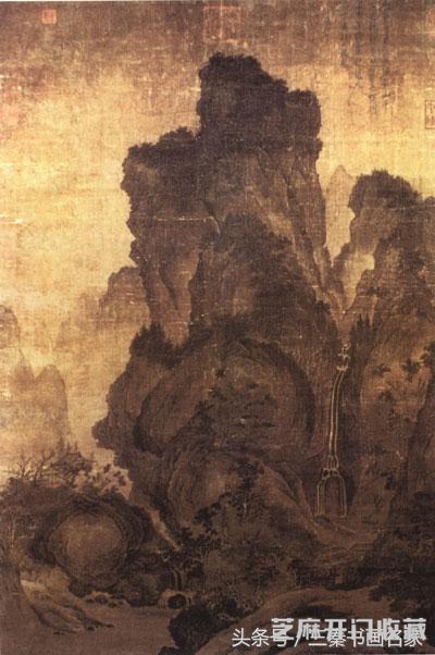 北宋四大山水画家董源关仝荆浩巨然作品真假鉴赏！赝品陶渊明归隐