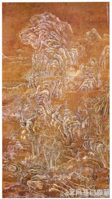 北宋四大山水画家董源关仝荆浩巨然作品真假鉴赏！赝品陶渊明归隐