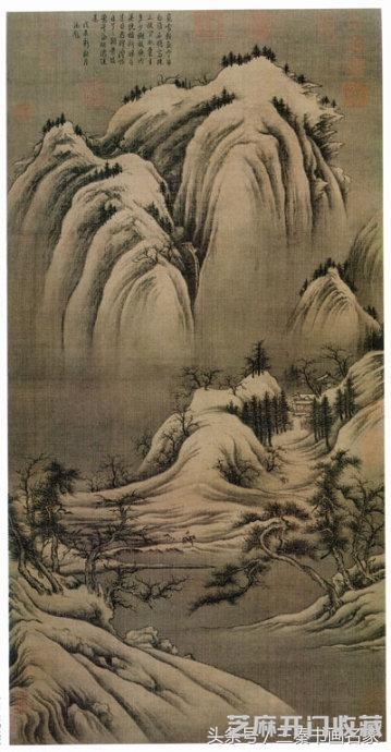 北宋四大山水画家董源关仝荆浩巨然作品真假鉴赏！赝品陶渊明归隐