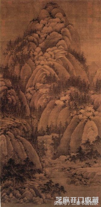 北宋四大山水画家董源关仝荆浩巨然作品真假鉴赏！赝品陶渊明归隐