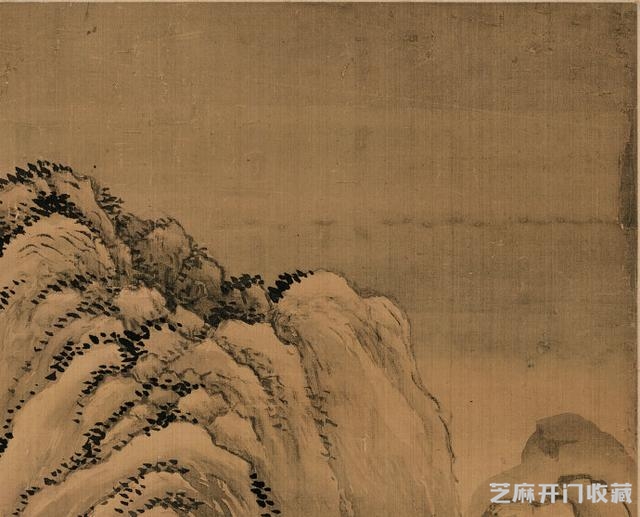 清 · 王翚《仿巨然夏山图笔法》