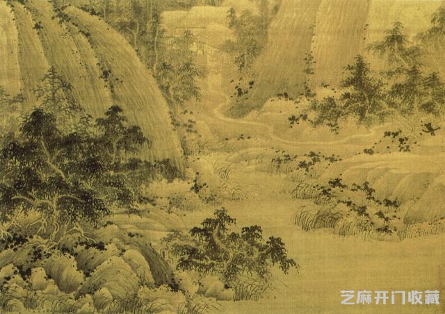 淡墨轻岚，五代宋初，巨然山水画欣赏