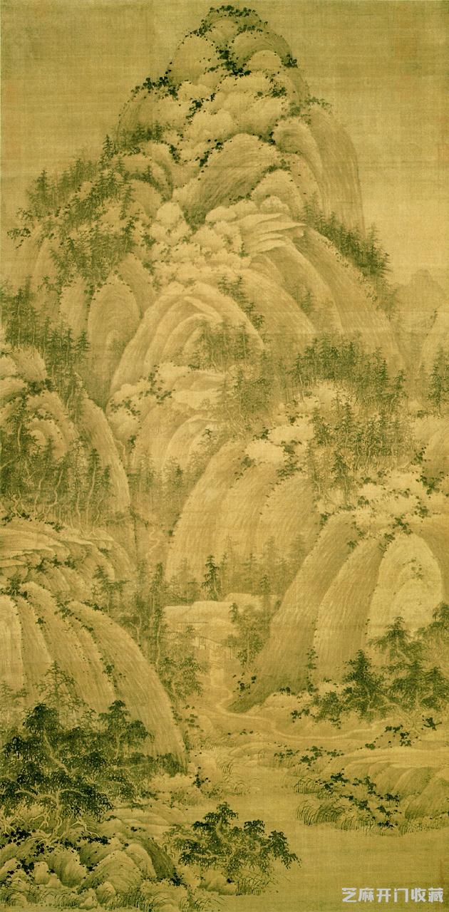 淡墨轻岚，五代宋初，巨然山水画欣赏