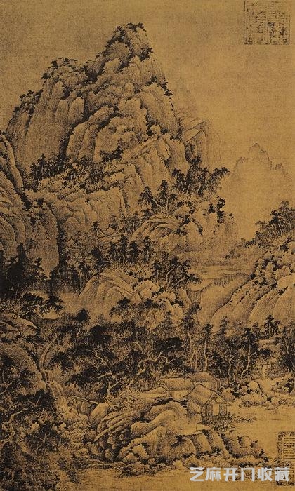 淡墨轻岚，五代宋初，巨然山水画欣赏