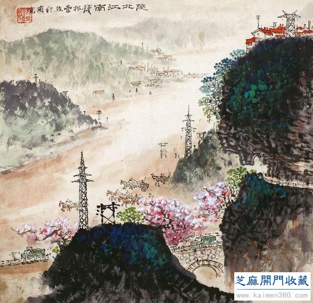 画坛一代名师：钱松喦的生平与艺术