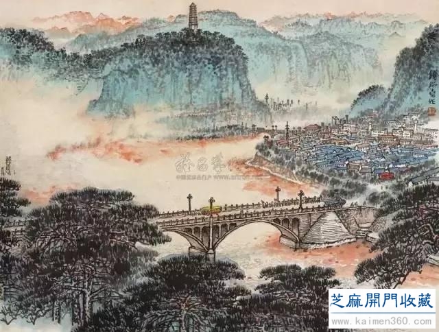 钱松喦：人可老，画不可老，要日日新！