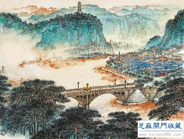 钱松喦中国画的中国气派：越看越喜欢！