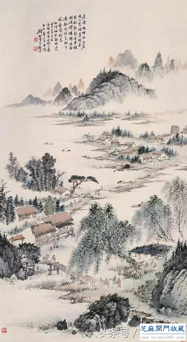 钱松喦中国画的中国气派：越看越喜欢！