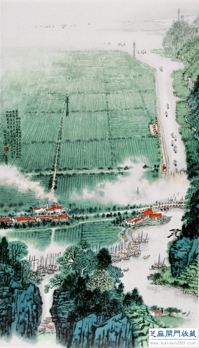 钱松喦绘画艺术欣赏