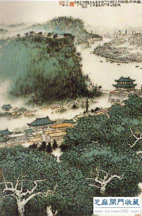钱松喦绘画艺术欣赏