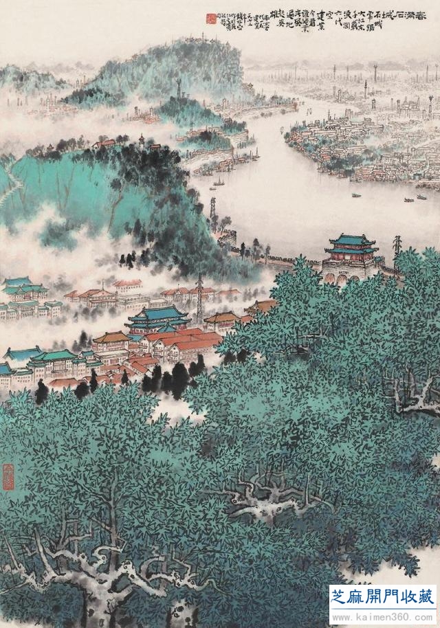 钱松喦绘画艺术欣赏