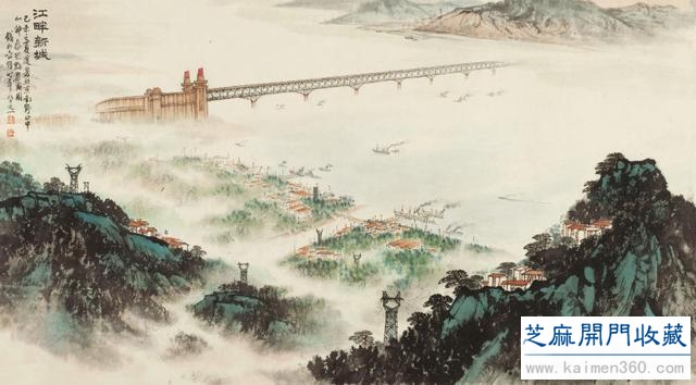 钱松喦绘画艺术欣赏