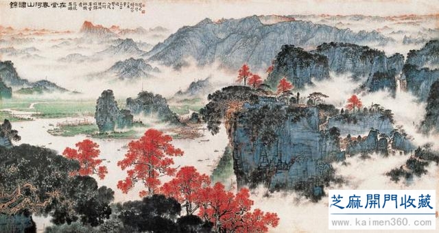 钱松喦绘画艺术欣赏
