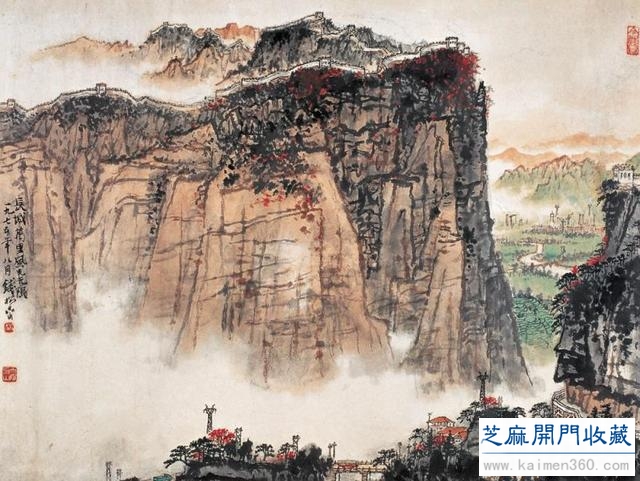 钱松喦绘画艺术欣赏