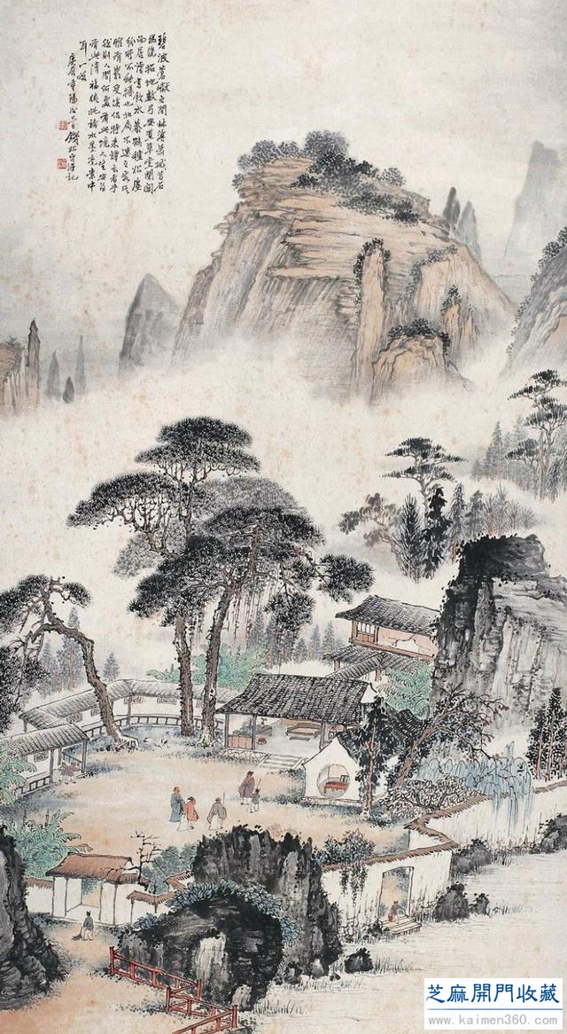 钱松喦绘画艺术欣赏