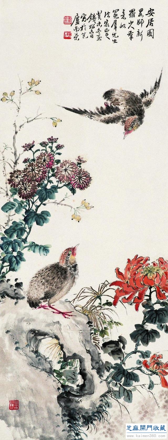 钱松喦绘画艺术欣赏