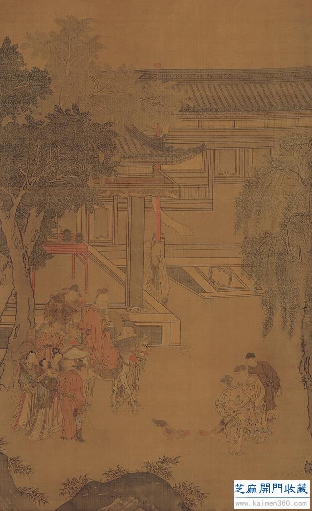 五代南唐画家周文矩