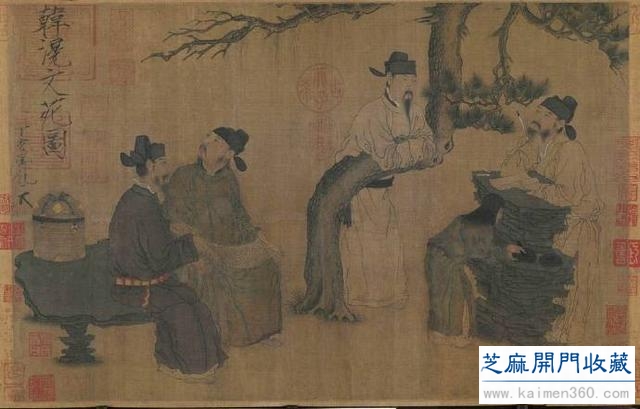 五代南唐画家周文矩