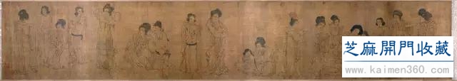 纤丽繁复 沉着淡雅 五代两宋名家名画 周文矩（高清大图）