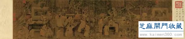 纤丽繁复 沉着淡雅 五代两宋名家名画 周文矩（高清大图）