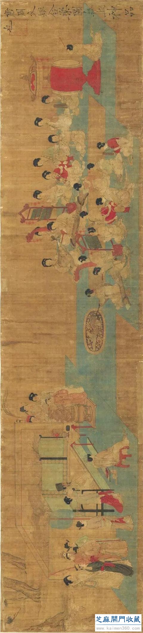 纤丽繁复 沉着淡雅 五代两宋名家名画 周文矩（高清大图）