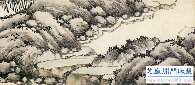 沈周（明代）听泉图卷欣赏