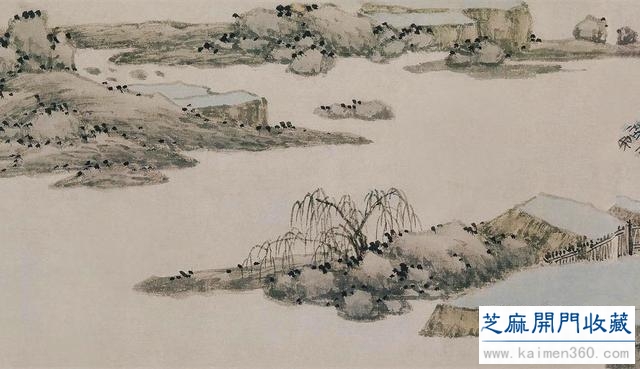 沈周（明代）青园图卷欣赏
