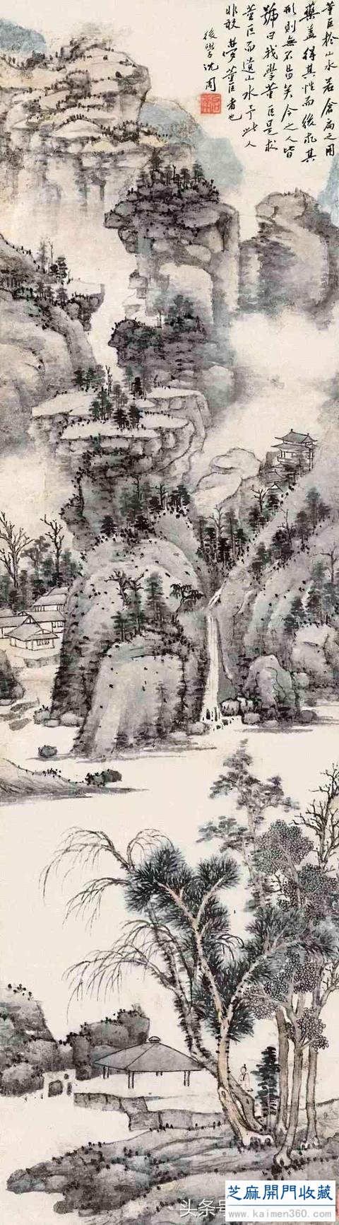 沈周高清作品全集200张，养眼！