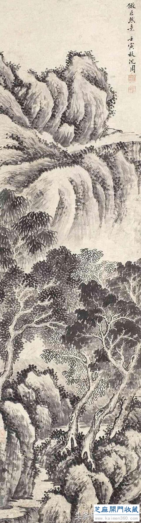 沈周高清作品全集200张，养眼！