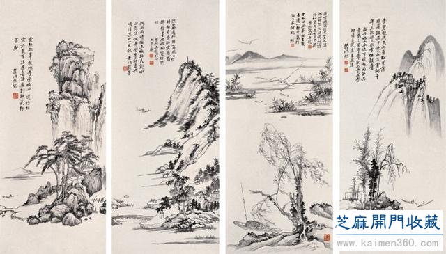 曾 熙书画作品欣赏