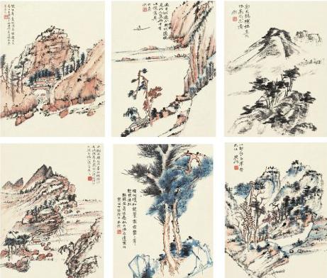 曾 熙书画作品欣赏