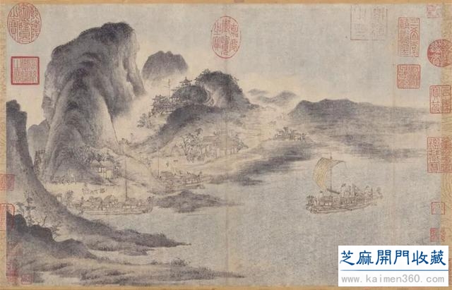 片帆一道带风轻：读宋人《江帆山市图》
