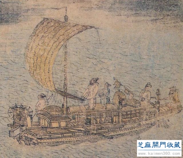 片帆一道带风轻：读宋人《江帆山市图》