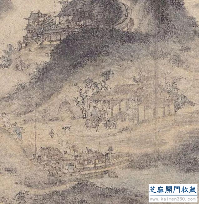 片帆一道带风轻：读宋人《江帆山市图》
