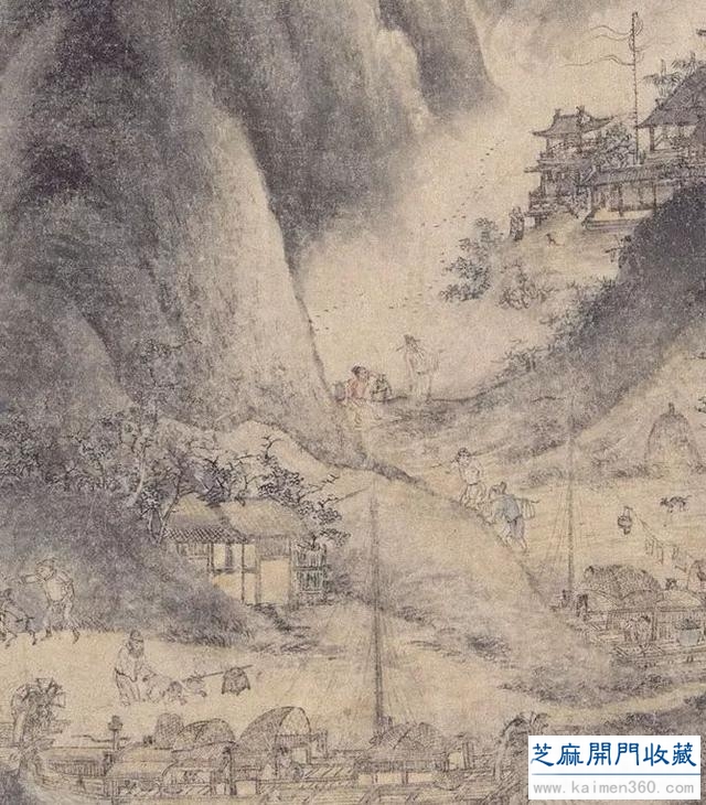 片帆一道带风轻：读宋人《江帆山市图》