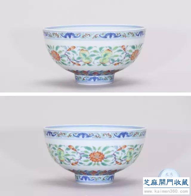 雍正粉彩瓷中的寿桃纹
