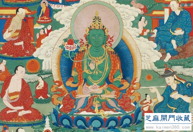 你该如何鉴赏一幅唐卡，苯教敦巴弥沃唐卡